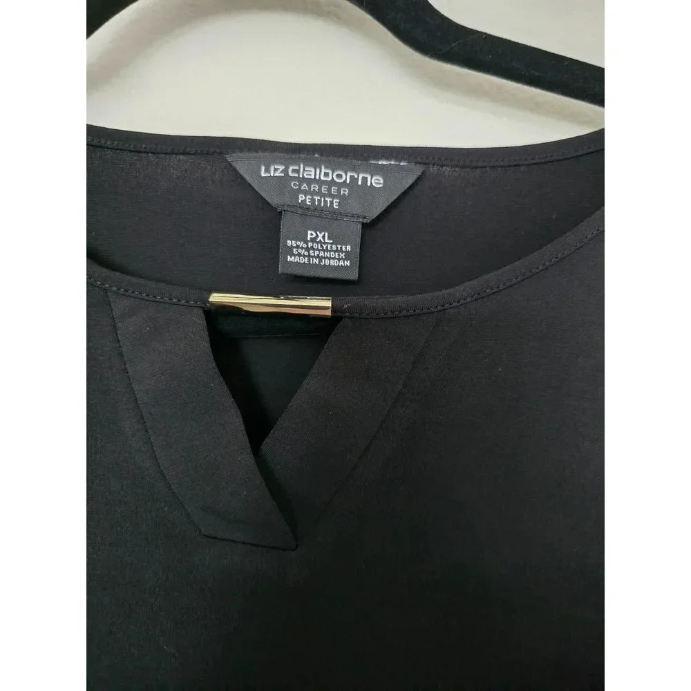 Liz Claiborne Career Petite PXL Black